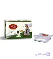 چای سبز کیسه ای گل یاس بسته 20 عددی سحرخیز