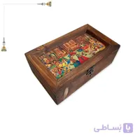 جعبه چوبی هدیه (15*25) کد B13