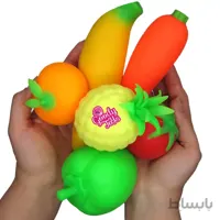 فیجت خامه ای طرح میوه