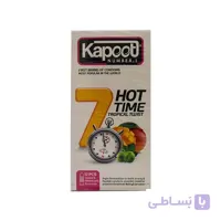 کاندوم کاپوت مدل 7Hot Time بسته 12 عددی ا Kapoot 7Hot Time Condoms 12PSC