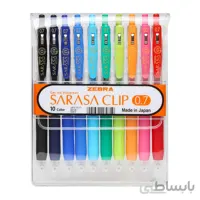 روان نویس زبرا مدل Sarasa بسته 10 عددی
