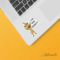 استیکر لپ تاپ طرح Rick&Morty کد ۲۳