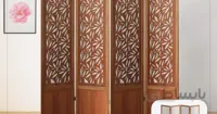 پاراوان مدل خرد برگ (دولایه) در دو رنگ