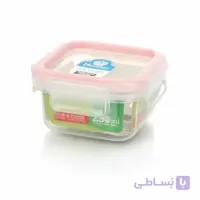 ظرف فریزی مربع کوتاه هوم کت ۲۹۰ میلی لیتری