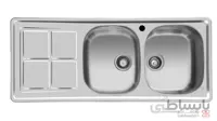سینک ظرفشویی توکار کد 159 اخوان ا 159 کد 375678