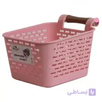 سبد نظم دهنده دسته دار بیرگل نقلی