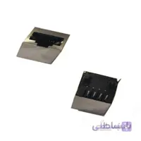 سوکت کانکتور شبکه مادگی RJ45 صاف فلزی 8 پین