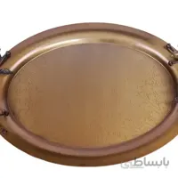 سینی برنجی سالی نو طرح گنجشک