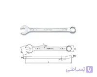 آچار یکسر تخت و یکسر رینگی 24 تاپ تول – TOPTUL مدل AAEB2424