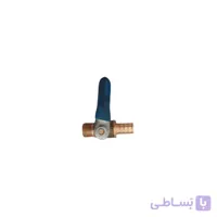 شیر گاز برنجی شیلنگ خور 1/4