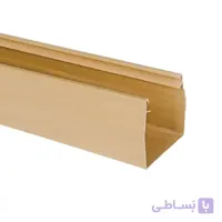 لوله آبرو ناودانی 110×110 میلی متر سفید سوپیتا شاخه 3 متری