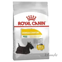 غذای خشک مخصوص سگ های بالغ نژاد کوچک Royal Canin مدل DermaComfort مناسب برای مشکلات پوستی - 3 کیلوگرم