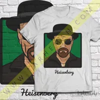 تیشرت با طرح هایزنبرگ از سریال برکینگ بد Breaking Bad