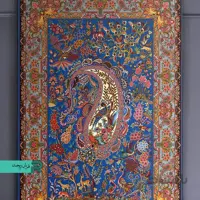 قالیچه با طرح سنتی شکارگاه جدید