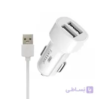 شارژر فندکی ارلدام مدل ES-132+کابل لایتنینگ