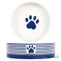 ظرف اب و غذای سرامیکی مخصوص سگ و گربه ا Water and Food Ceramic Bowl for Cats and Dogs Code003