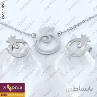 نیم ست استیل انار 493