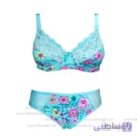 ست لباس زیر زنانه ارن مدل t002 رنگ فیروزه ای