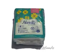 نوار بهداشتی ناولتی مدل Ultra مشبک ضدحساسیت با عصاره بنفشه بسته 8 عددی بزرگ