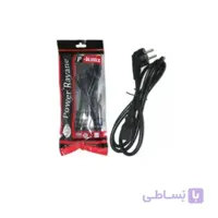 کابل برق سه پین منبع تغذیه کامپیوتر مدل P-KMZ طول 1.5 متر