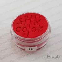 رنگ گریم قرمز گوجه‌ای شماره 10 سیلک