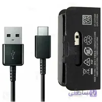 کابل Type C اورجینال سامسونگ Samsung EP-DG970BBE S10 Series توان 3 آمپر