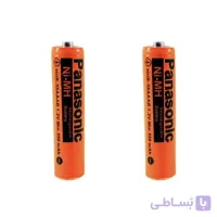 باتری نیم قلمی قابل شارژ پاناسونیک مدل HHR-550 بسته 2 عددی