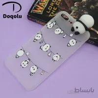 قاب محافظ فانتزی برجسته پاپ سوکت دار اپل ایفون iphone 7 plus طرح پاندا