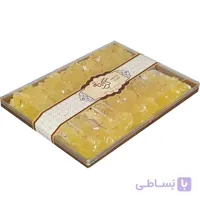 نبات چوبی زعفرانی کرمانی 400 گرمی جعبه کریستال کد N-12