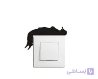 استیکر کلید و پریز مرد خوابیده کد h2162