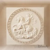 تابلو سنگ شوالیه و اژدها