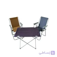 میز صندلی تاشو 5 فنره APD مدل APF-2