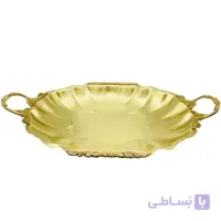 میوه خوری صدفی ساده برنجی ایران کادو مدل 306b ا Irankado B306 Brass Dish