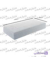 تشک یک نفره فنری سه سال ضمانت