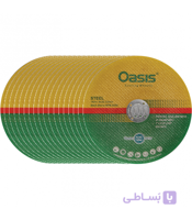 صفحه سنگ برش استیل اوسیس سایز 22*1.6*180 بسته 50 عددی