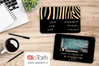 کارت ویزیت دکوراسیون و معماری لایه باز