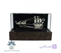تندیس کشتی نقره با عیار 925