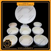 ست هفت سین کاسه ای با آینه پایه دار سفالند