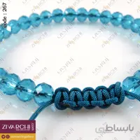دستبند مهره ای کریستالی (ریز) 267