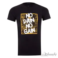 تیشرت آستین کوتاه یقه گرد پریمو مدل No pain No gain 1460/02