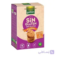 کوکی ساده 200 گرم مدل پاستاس بدون گلوتن گولون gullon