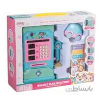 پمپ بنزین اسباب بازی رنگ آبی کد P/8588/B