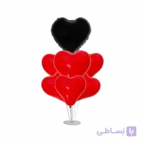 استند بادکنک 7 شاخه قلب مدل STA323