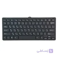 کیبورد Mini Keyboard K-1000 ا Mini Keyboard K-1000 wired keyboard