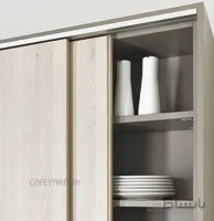مکانیـزم تاپ لاین توکار 2 درب