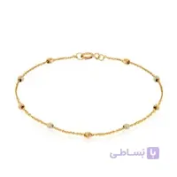 پابند طلا با گوی البرنادو کد CA411