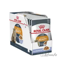 پوچ گربه رویال کنین مدل Beauty در سس وزن 85 گرم ا Royal Canin Beauty In Gravy 85g کد 345141