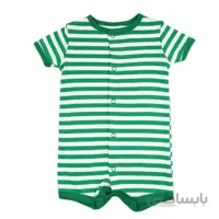رامپر پسرانه طرح سبز راه راه کارترز Carters