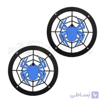 قاب میدرنج 6 اینچ چوبی طرح دار