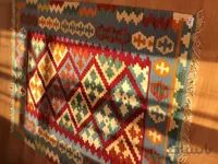 گلیم دو رو دستبافت رج CODE 221 H ا Persian handmade kilim